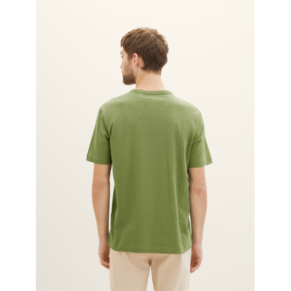 Футболка Men's Short Sleeve Shirt 1040821-21586 Tom Tailor L Зелений