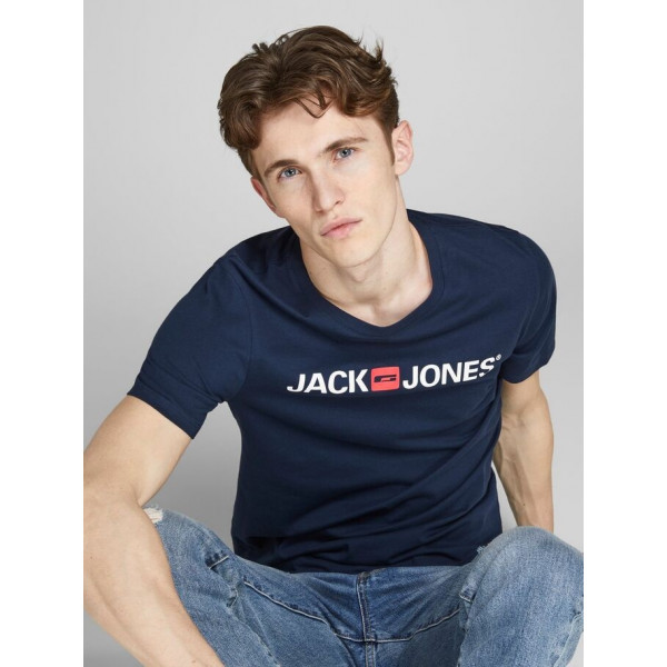 Футболка чоловіча  12137126Navy Jack&Jones Темно-синій