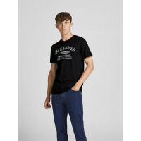 Футболка чоловіча  JJEJEANS TEE SS O-NECK 12199540-Black Jack&Jones  Чорний
