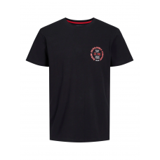 Футболка чоловіча  JJANDY TEE SS CREW NECK 12222339-Black Jack&Jones  Чорний
