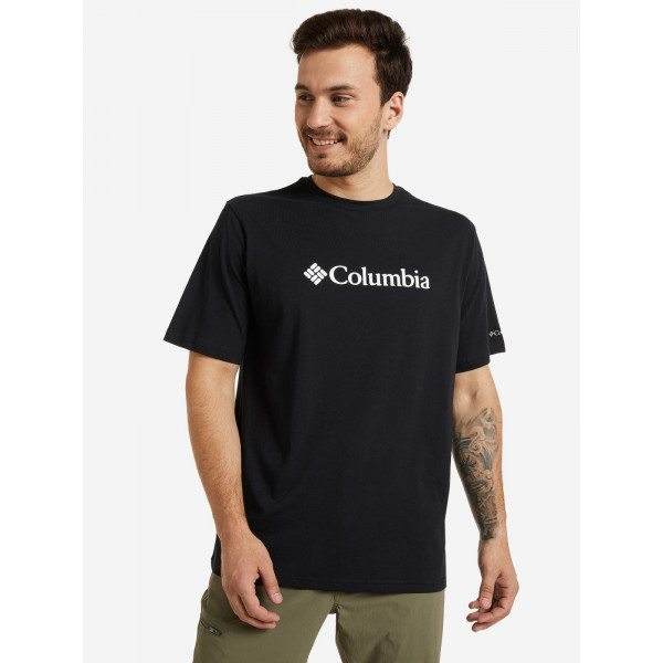 Футболка чоловіча CSC Basic Logo 1680051CLB-010 Columbia  Чорний