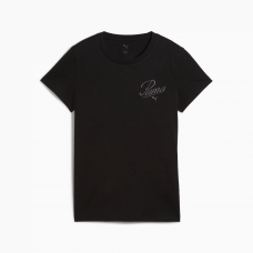 Футболка жіноча SCRIPT Tee 68498201 Puma  Чорний
