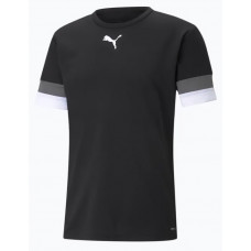 Футболка чоловіча спортивна   Puma teamRISE Jersey чорний  704932-03