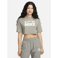 Футболка W NSW CROP TEE GLS FZ4635-053 Nike M Темно-сірий
