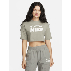 Футболка W NSW CROP TEE GLS FZ4635-053 Nike M Темно-сірий