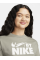 Футболка W NSW CROP TEE GLS FZ4635-053 Nike M Темно-сірий
