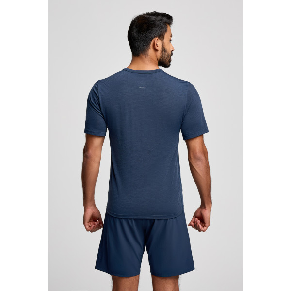 Футболка чоловіча Saucony STOPWATCH GRAPHIC SHORT SLEEVE SAM800378-NVHS4