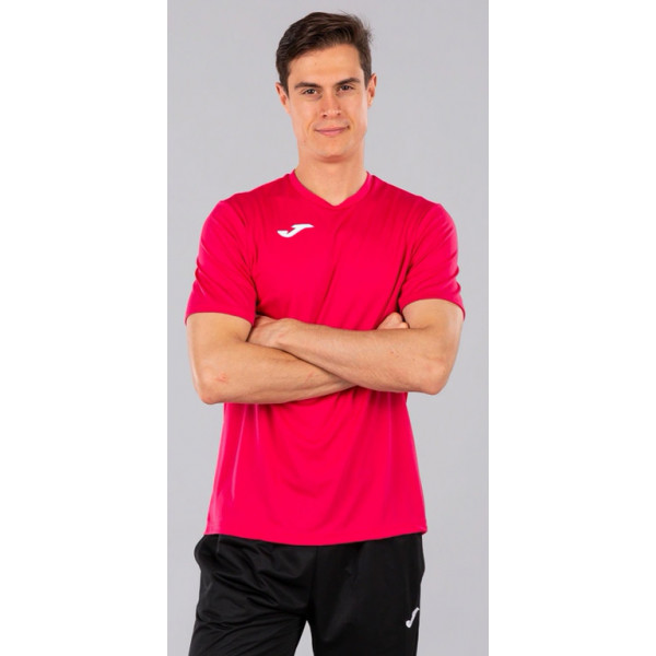 Футболка чоловіча спортивна Joma COMBI малиновий  100052.500