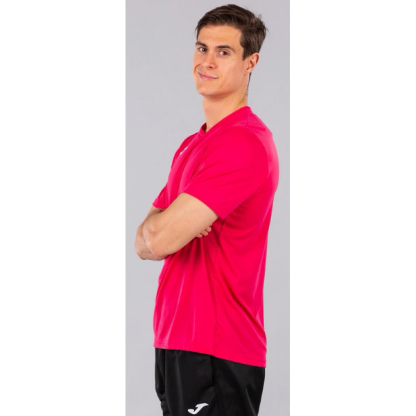 Футболка чоловіча спортивна Joma COMBI малиновий  100052.500