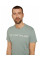 Футболка printed crewneck logo t-shirt 1030527XX1012960 Tom Tailor L Сірий