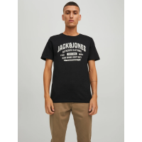 Футболка чоловіча JJEJEANS TEE SS O-NECK NOOS 22/23 12210949-Black Jack&Jones  Чорний