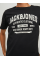 Футболка чоловіча JJEJEANS TEE SS O-NECK NOOS 22/23 12210949-Black Jack&Jones  Чорний