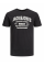 Футболка чоловіча JJEJEANS TEE SS O-NECK NOOS 22/23 12210949-Black Jack&Jones  Чорний