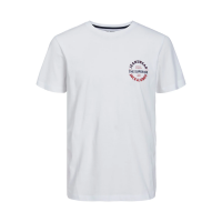 Футболка чоловіча  JJANDY TEE SS CREW NECK 12222339-White Jack&Jones  Білий