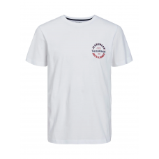 Футболка чоловіча  JJANDY TEE SS CREW NECK 12222339-White Jack&Jones  Білий