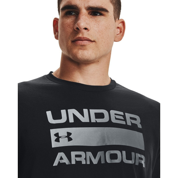 Футболка UA TEAM ISSUE WORDMARK SS чорний Чол XXL
