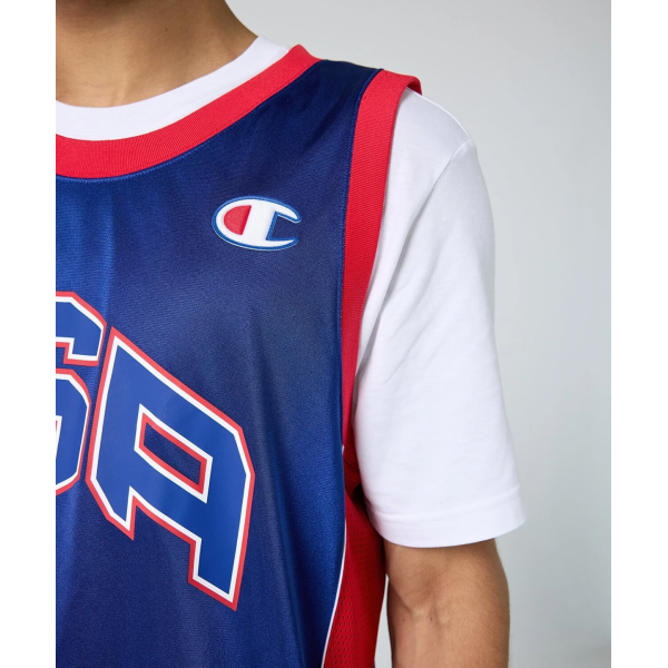 Майка чоловіча Tank Top 219745-BS003 Champion Синій