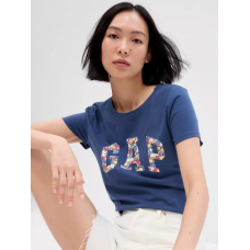 Футболка V-GAP SS CLSC TEE 268820-73 GAP M Темно-синій