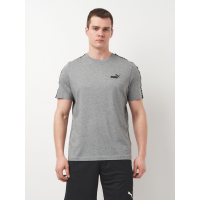 Футболка чоловіча  ESS TAPE Tee 68467403 Puma Сірий