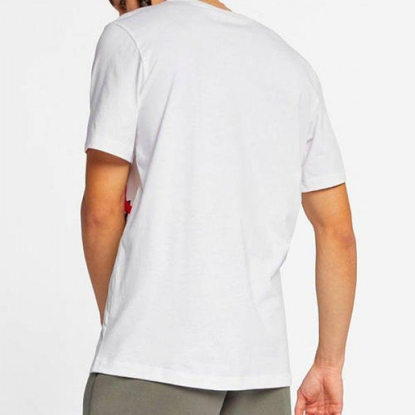 Футболка чоловіча Air Jordan Hbr Vertical Tee White BV0086-100