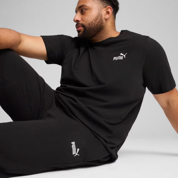 Штани чоловічі спортивні ESS No. 1 Logo Jersey Pants 68261801 Puma Чорний