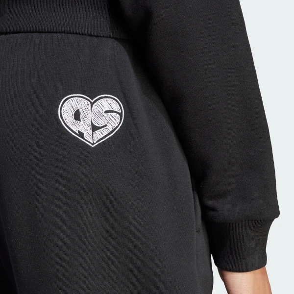 Штани SCRIBBLE EMBROIDERY FLEECE IJ8771 Adidas L Чорний