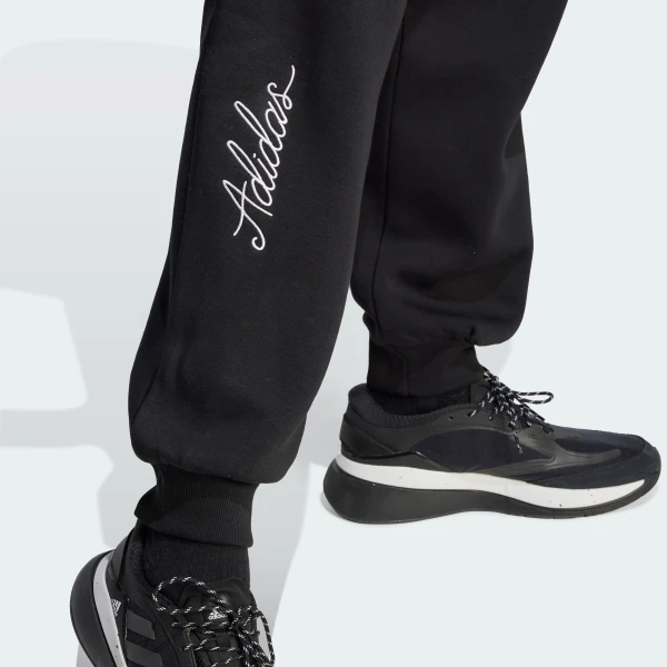 Штани SCRIBBLE EMBROIDERY FLEECE IJ8771 Adidas L Чорний