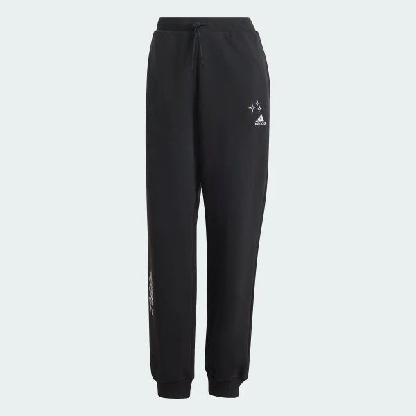 Штани SCRIBBLE EMBROIDERY FLEECE IJ8771 Adidas L Чорний