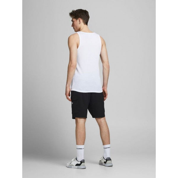 Шорти чоловічі JJIAIR CARGO SWEAT SHORTS NB 12186752 Black Jack&Jones  Чорний