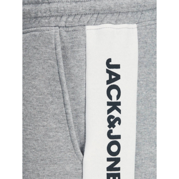 Шорти чоловічі JJILOGO BLOCKING SWEAT SHORTS VG 12198008 Light Grey Melange Jack&Jones  Сірий