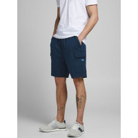 Шорти чоловічі JJIAIR CARGO SWEAT SHORTS NB 12186752 Navy Blazer Jack&Jones  Темно-синій