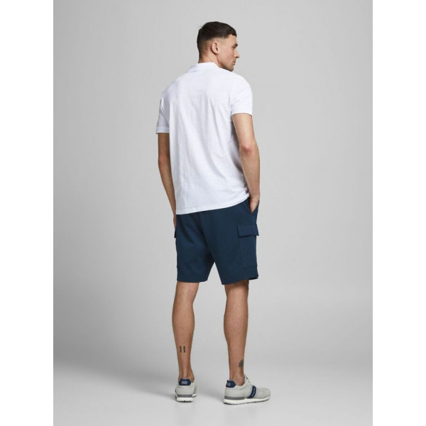 Шорти чоловічі JJIAIR CARGO SWEAT SHORTS NB 12186752 Navy Blazer Jack&Jones  Темно-синій