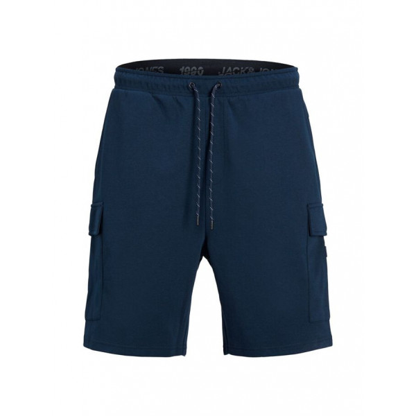 Шорти чоловічі JJIAIR CARGO SWEAT SHORTS NB 12186752 Navy Blazer Jack&Jones  Темно-синій