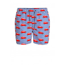 Шорти чоловічі для плавання JJIBALI JJSWIMSHORTS AKM ITALIA 12186944 Flame Scarlet Jack&Jones  Блакитний