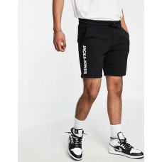 Шорти чоловічі JJISIDE SOFT SWEAT SHORTS 12186462 Black Jack&Jones  Чорний