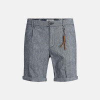 Шорти чоловічі  JJIMILTON JJCHINO SHORTS AKM LINEN 12188357 Navy Blazer Jack&Jones  Темно-сірий