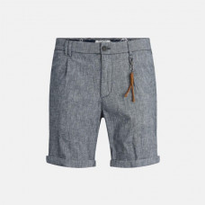 Шорти чоловічі  JJIMILTON JJCHINO SHORTS AKM LINEN 12188357 Navy Blazer Jack&Jones  Темно-сірий
