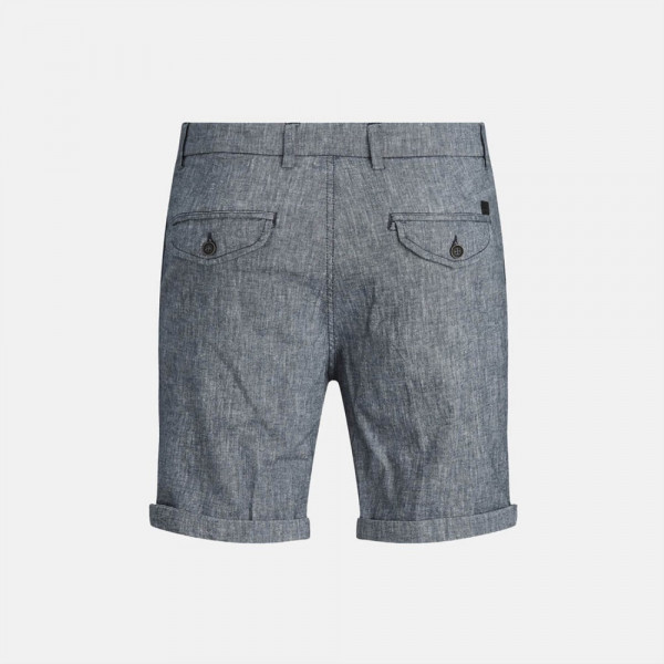 Шорти чоловічі  JJIMILTON JJCHINO SHORTS AKM LINEN 12188357 Navy Blazer Jack&Jones  Темно-сірий