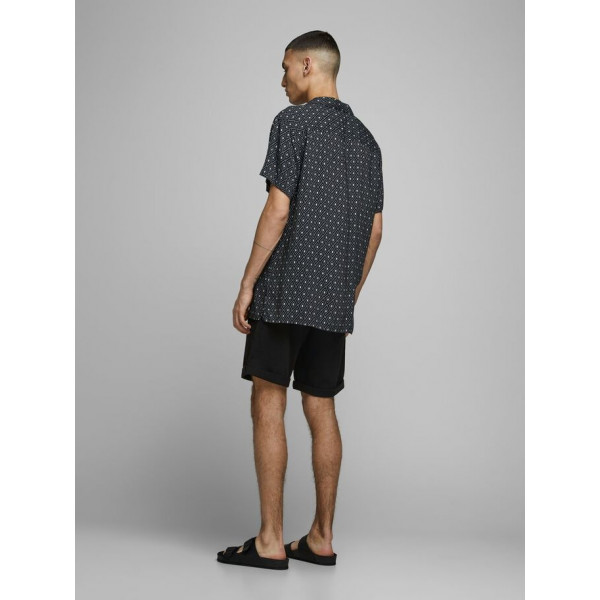 Шорти чоловічі JJIBOWIE JJSHORTS SOLID SA STS 12165604 Black Jack&Jones  Чорний