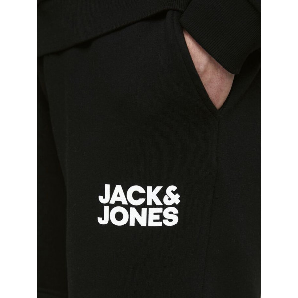 Шорти чоловічі JJINEWSOFT SWEAT SHORTS GMS STS 12186787 Black Jack&Jones  Чорний