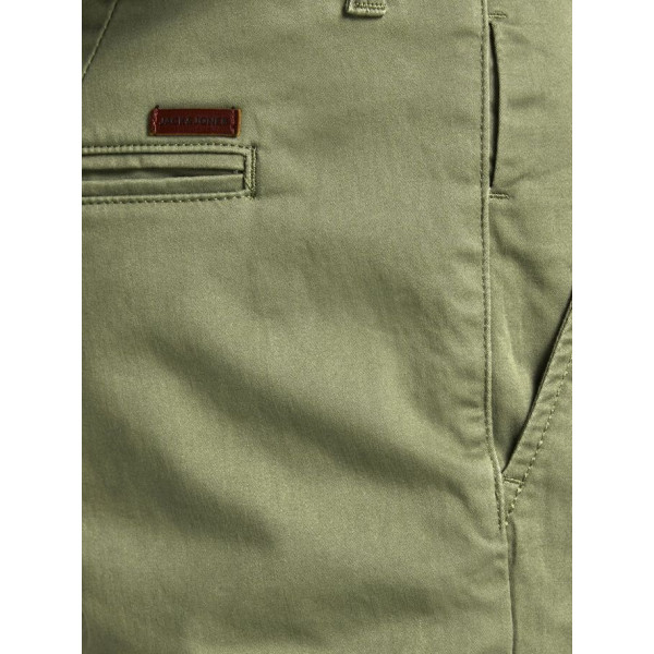Шорти чоловічі JJIBOWIE JJSHORTS SOLID SA STS 12165604 Deep Lichen Green Jack&Jones  Хакі