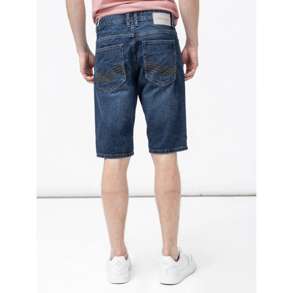Шорти чоловічі джинсові Josh shorts 1029771-10281 Tom Tailor  Темно-синій
