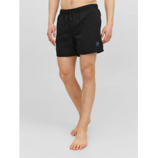 Шорти для плавання JPSTFIJI JJSWIM SOLID SN LY 12225961-Black Jack&Jones L Чорний