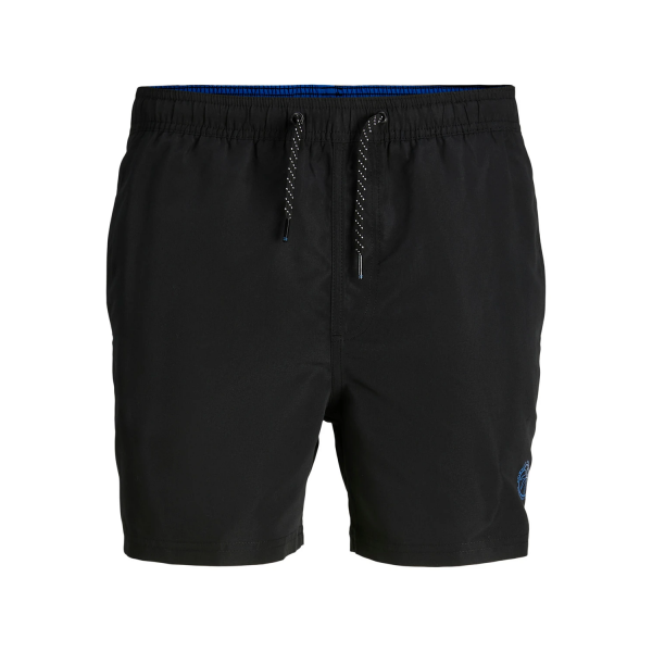 Шорти для плавання JPSTFIJI JJSWIM SOLID SN LY 12225961-Black Jack&Jones L Чорний