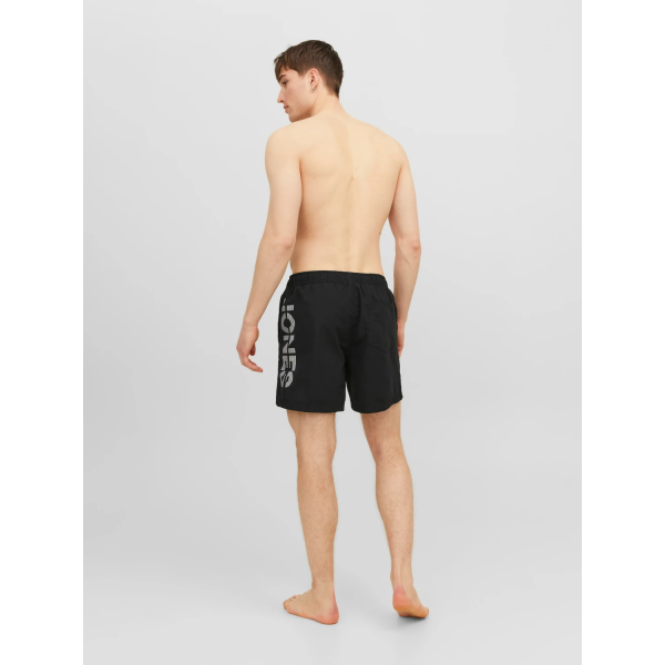 Шорти чоловічі для плавання JPSTFIJI JJSWIM SPLICELOGO LY SN 12225967-Black Jack&Jones  Чорний