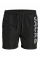 Шорти чоловічі для плавання JPSTFIJI JJSWIM SPLICELOGO LY SN 12225967-Black Jack&Jones  Чорний