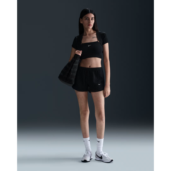 Шорти W NSW NK CHLL WFL MR 3 HJ3842-011 Nike L Чорний