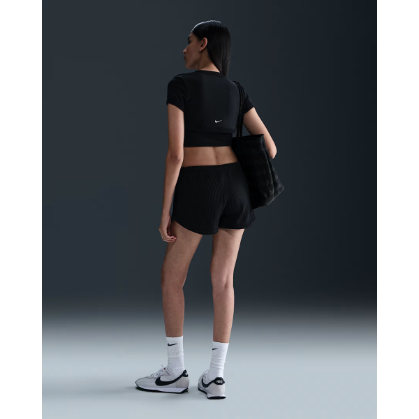 Шорти W NSW NK CHLL WFL MR 3 HJ3842-011 Nike L Чорний