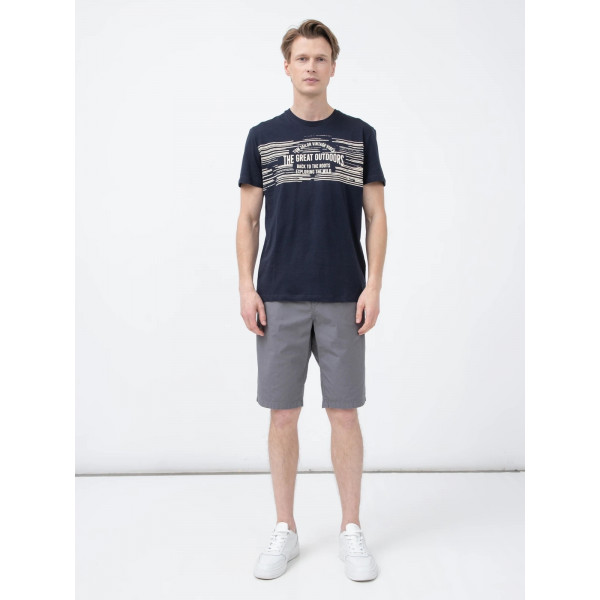 Шорти чоловічі clean beach shorts 1030028-10952 Tom Tailor  Темно-сірий