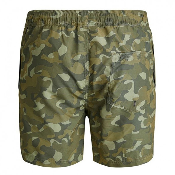 Шорти чоловічі для плавання JJIBALI JJSWIMSHORTS 12184809 Olive Night Jack&Jones  Хакі